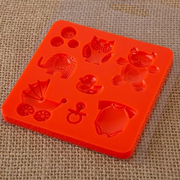 Mod Podge Formes Moules Silicone Formes Artisanales Bébé Anniversaire