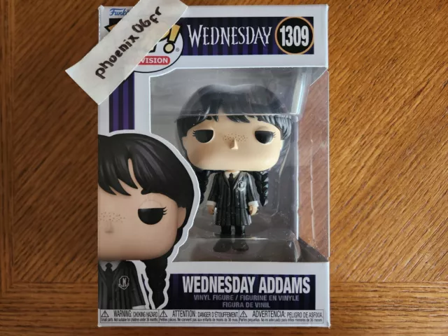 Funko Pop! Wednesday Addams (Netflix Wednesday #1309) Television Ortega In Hand!