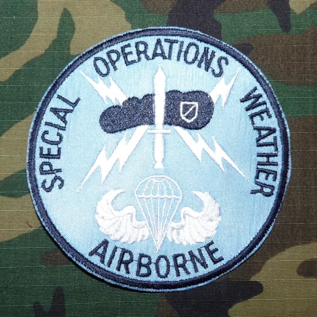 USAF Vietnam War Special Operations Weather Teams Airborne Embroidered Patch