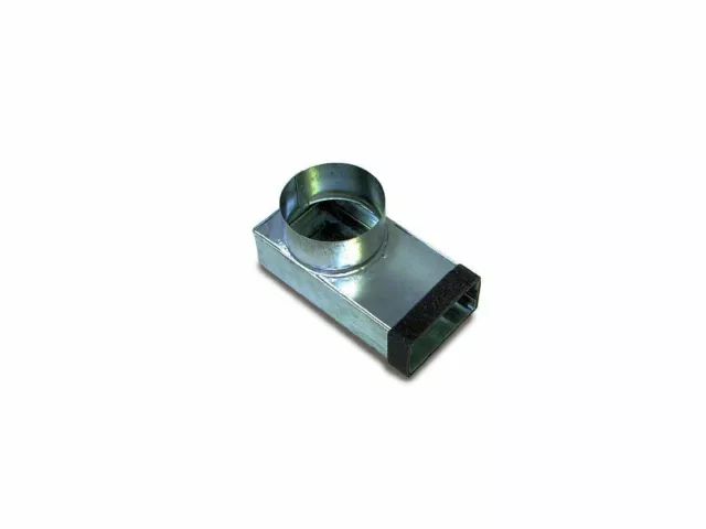 Canale Terminale per Valvole con Piastra NW80x100mm Wohnraumlüftung Flachkanäle