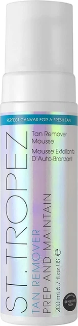 St.Tropez Fake Tan Remover and Primer Mousse, 2 in 1 Prep and Maintain