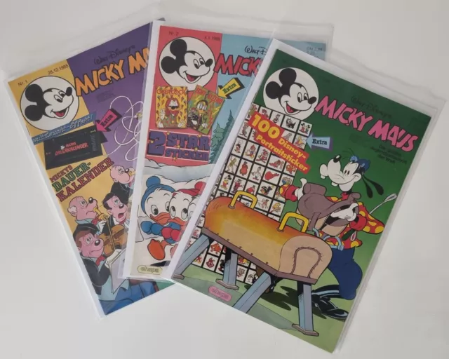 AUSWAHL = Micky Maus Comics Jahrgang 1986 mit Extra's ~ schöne Zustände!