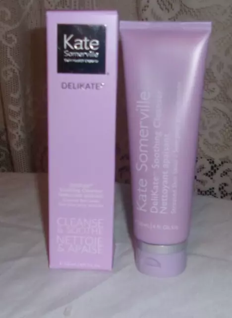 Kate Somerville DELIKATE Soothing Cleanser 4oz/120mL    NEW & SEALED