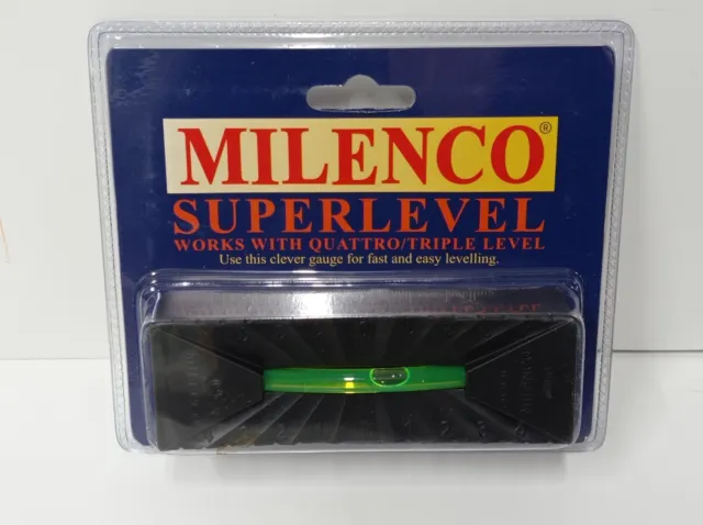 Milenco Spirit Level For Triple Quattro Levellers Levelling Ramps Superlevel