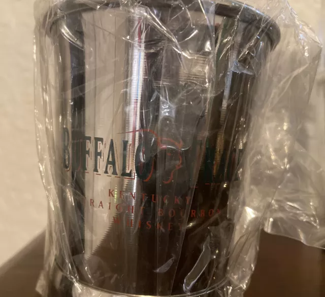 Brand New Buffalo Trace - Stainless Steel Cup Kentucky Straight Bourbon Whiskey