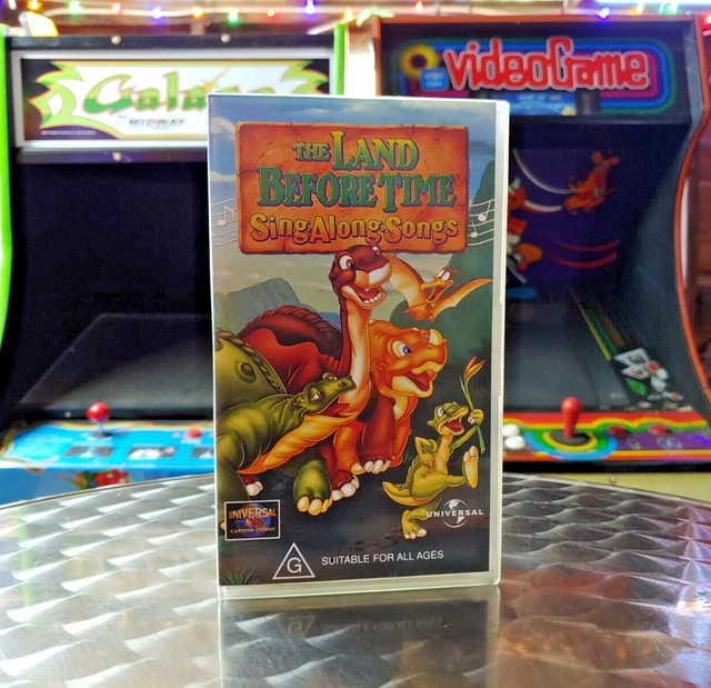 THE LAND BEFORE Time Sing Along Songs - 1997 VHS Video Tape £6.07 ...