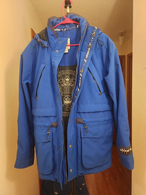 SIZE SMALL Adidas x Acid House Spzl Spezial Loton Jacket Blue 350.00 PicClick