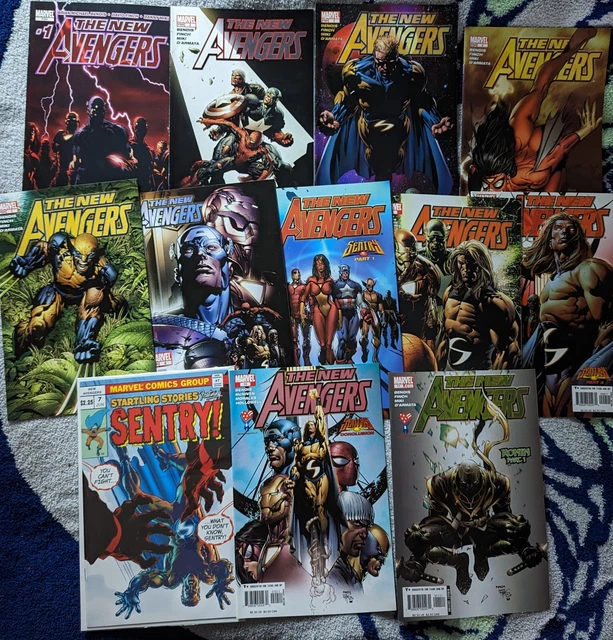New Avengers #1 2 3 4 5 6 7 8 9 10 11 1st Appearance Illuminati Ronin Variant