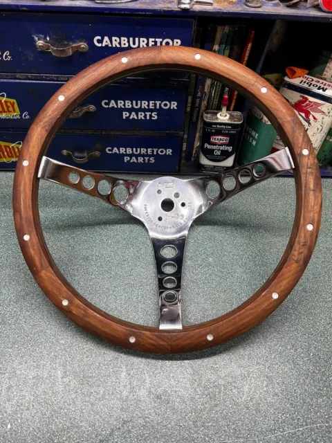 13-1/2” Superior Performance Products The “500 “ Wood Steering Wheel NOS??