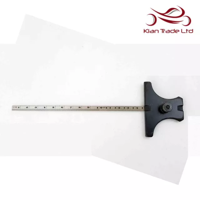 Depth Gauge 6" inch  150mm 15cm - Measuring Heavy Duty Engineering Tool 2