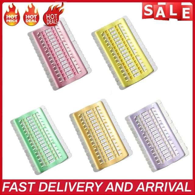Sewing Embroidery Needles Holder 30 Positions Cross Stitch Row Line Tools Kit