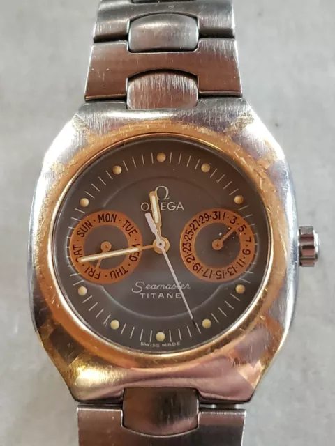 Omega seamaster titane quartz 120m hotsell