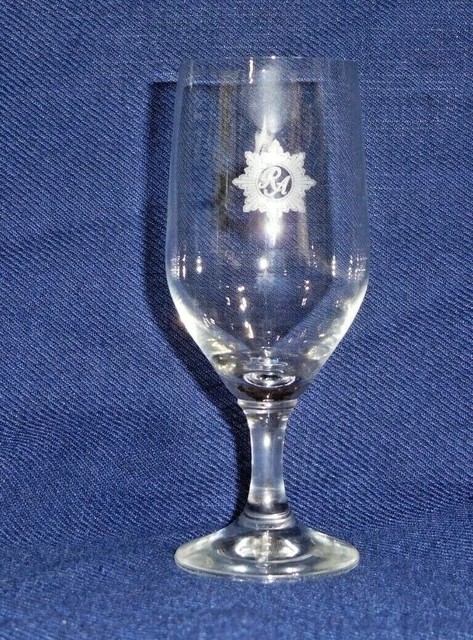 Trans World Airlines TWA Royal Ambassador Wine Glass 5 1/2" tall x 2" across
