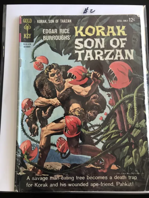 Korak Son of Tarzan Gold Key Comics As pictured