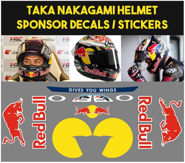Jack Miller MotoGP Helmet Decal Sticker Kit - For AGV Corsa, Pista & More 8 thumbnail image