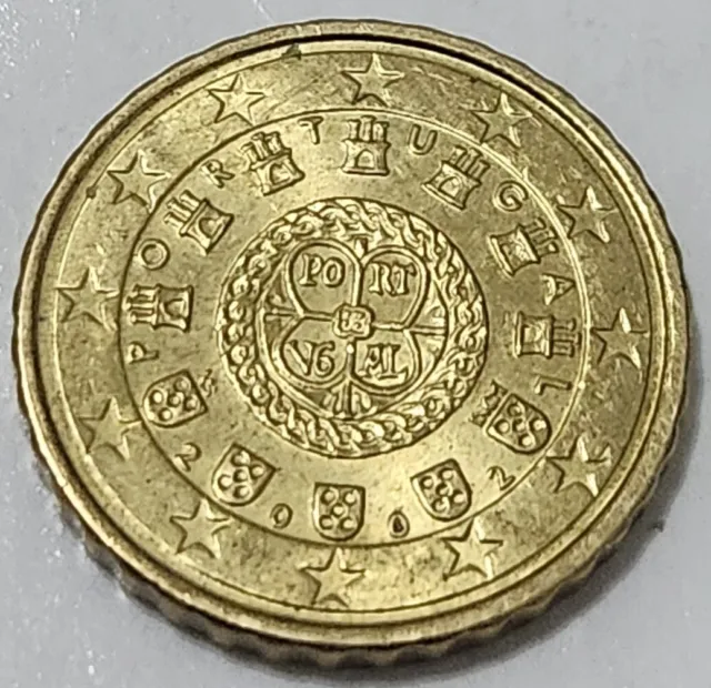European Union (Portugal) 🇪🇺/🇵🇹 Ten (10) Euro Cents Coin 2002