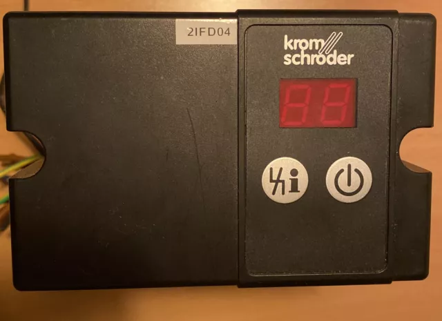 Krom schroder furnace control box IFD 258-10/1Q