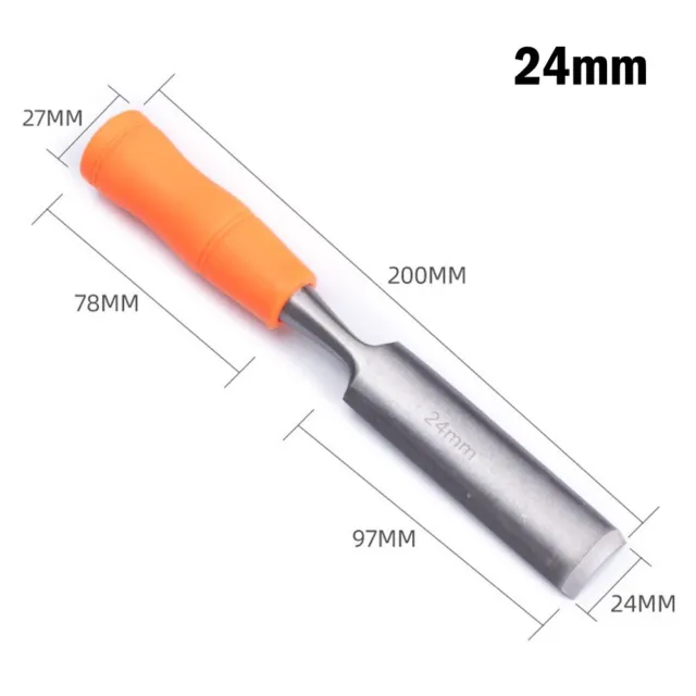 Burin 1Pc 6-24mm Artisanat Graveur Couteau Main Outil Plastique Semi-Circulaire 2