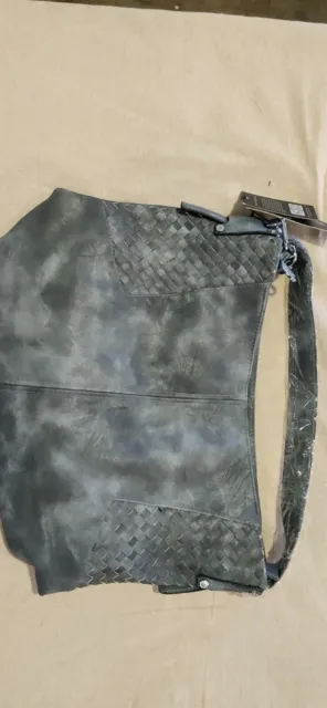 Women Handbags Shoulder Bags Washed Leather Satchel Tote Bag Mutipocket Inside 