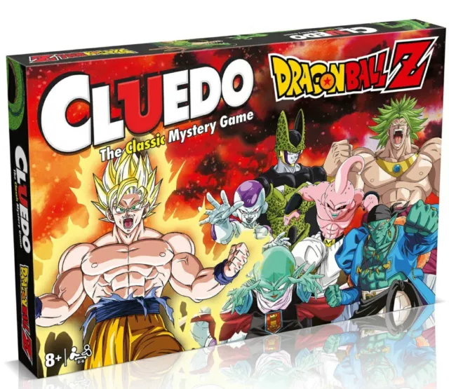 Brand New Cluedo Classic Mystery Board Game Dragon Ball Z Exclusive Edition