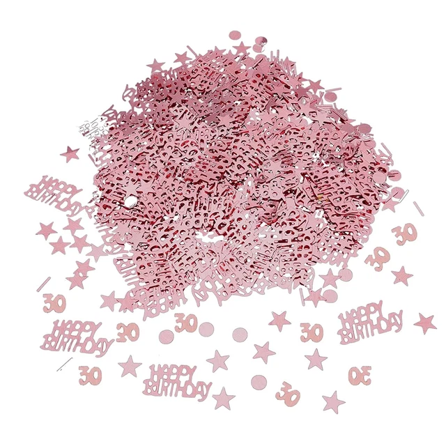 GoldRock Lot De 500 Confettis De Table Pour 18 Ans - Or Rose