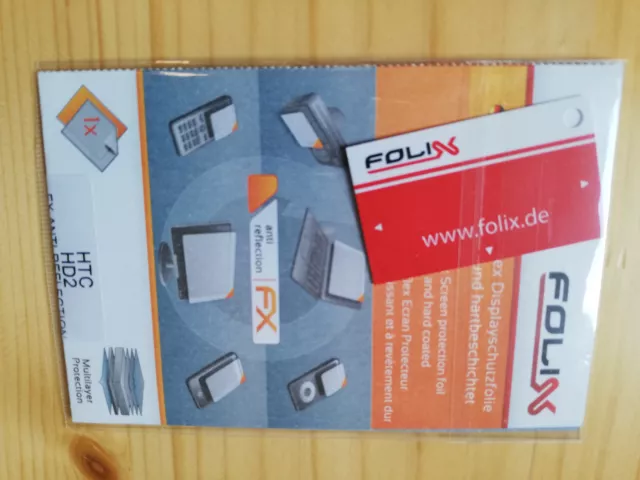 Displayschutzfolie Folix FX - 1 Stück- für HTC HD 2