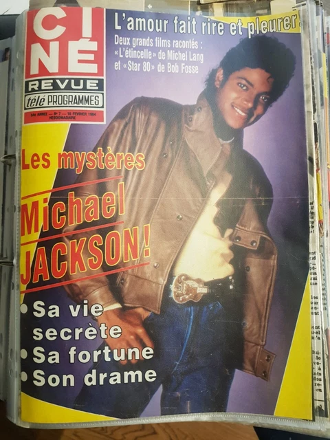 Michael Jackson - Lot de 3 Magazines Vintage (1984