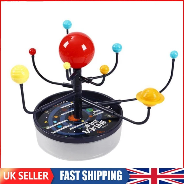 SOLAR SYSTEM EIGHT Planets Model Educational Toy DIY Science Experiment ...