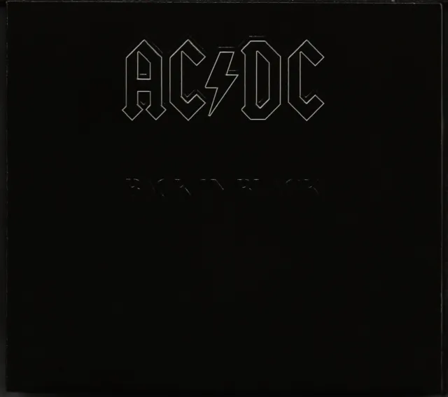 AC/DC - Back In Black - Remastered CD - Digipak -