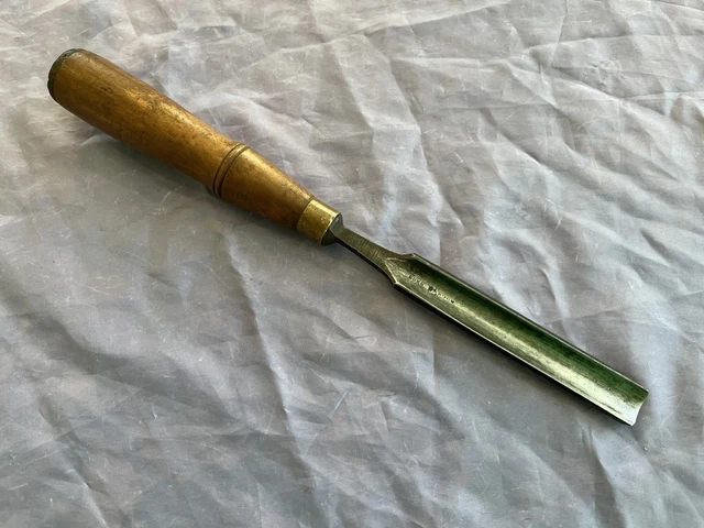 Vintage Buck Bros 9/16 Inch Wide Turning Gouge No 6 - Sharp