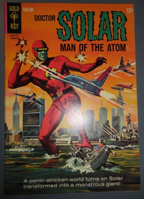 1964 Gold Key Doctor Solar Man of the Atom #10 VF+ 8.5