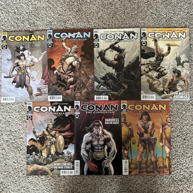 Conan the Cimmerian (2008) Lot 7 Issues VF/NM 2 3 4 5 6 7 8 Dark Horse Comics