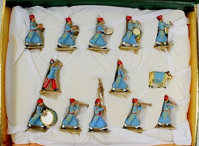 Lg Ateliers Lucotte Nouba Des Turcos Coffret De 13 Figurines En Plomb Regiment