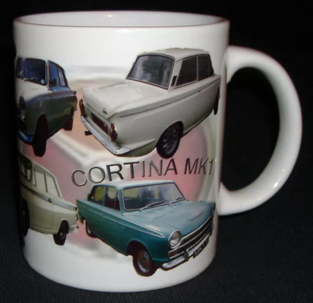 Ford Cortina Mk1 Klassische Sammler Auto Tasse Top Geschenk