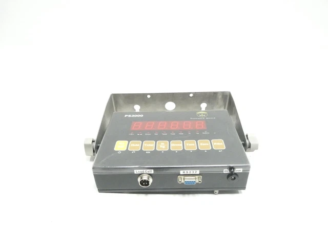 Pinnacle PS3000 Scale Weighing Indicator 9v-dc
