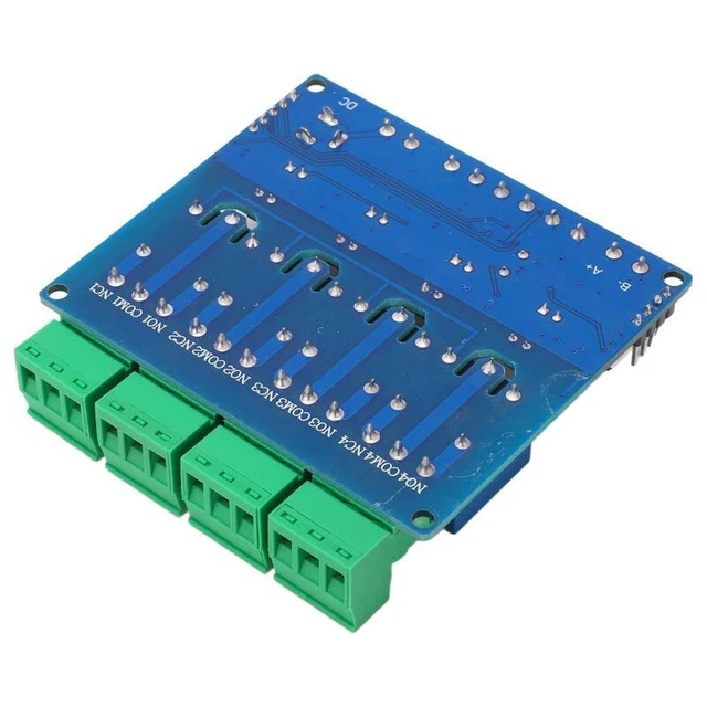 Modulo relè 4 CV con isolamento ottico per rumore PLC di alta qualità