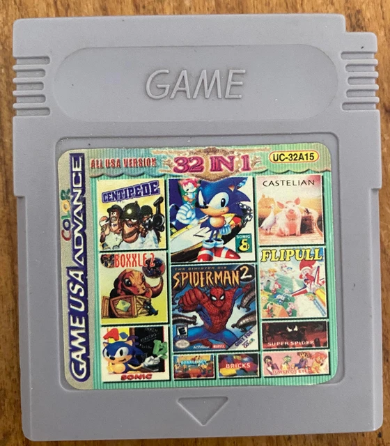 Cartouche Game Boy 19 Jeux En 1 - Multigame - Neuf Sous Blister - Action/Aventure