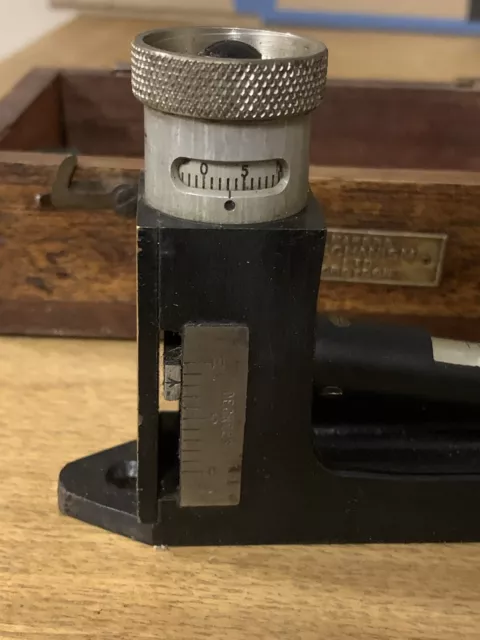 British Air Ministry (RAF) Inclinometer / Clinometer, 1940s Gunner Level & Box