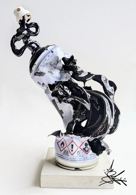 Sculpture Duel - Bombe Graffiti 3D - Street Art SEEN/TAKI183/COPE2 - Original