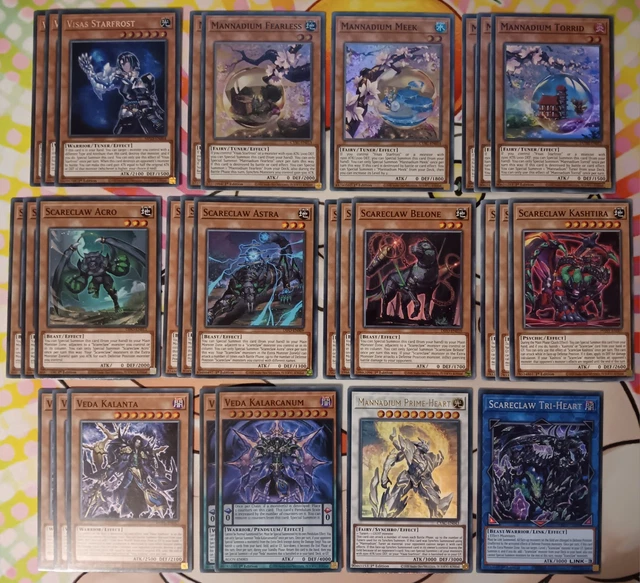 YUGIOH - VISAS Starfrost Veda Mannadium Scareclaw Deck Core / Bundle - 99 Cards 42.30 - PicClick UK YUGIOH - VISAS Starfrost Veda Mannadium Scareclaw Deck Core / Bundle - 99 Cards 42.30 - PicClick UK
