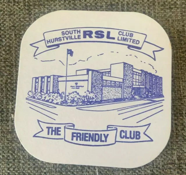 South Hurstville Rsl Club Coaster