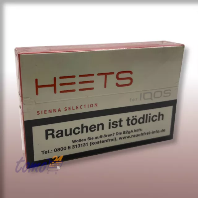 1 Stange Heets Siena Selection Tabak Sticks für IQOS  10x 20 Stück / 7,00€