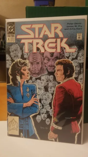 Star Trek #6 Vol 2 1989 NM Clive Barker Night Breed Insert DC Comics