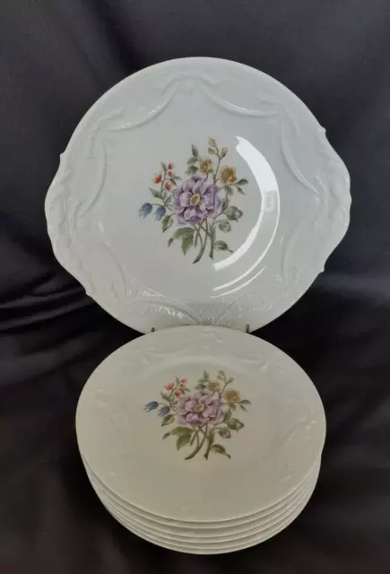 Service à dessert en porcelaine de Limoges