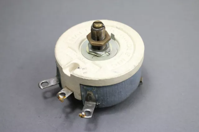 Vintage HH Rheostat H-50 250 Ohms .448A 50W Watt Ceramic Rotary Potentiometer 4