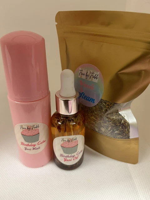Birthday Cake Yoni Foam Wash, Oil & Yoni Steam🎂🎂🎂+