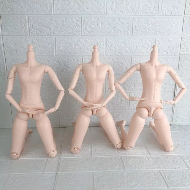 1/3 BJD Dolls Normal Skin men Nude muscles Doll 60cm Movable Jointss Doll Parts 2