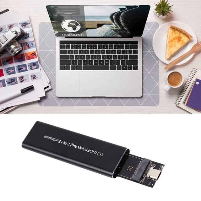 Boîtier SSD M.2 M.2 vers USB 3.1 Gen 2, boîtier en aluminium 10Gbps USBC USBA vers NVMe PCIe boîtier externe pour puce M2 NVMe SSD 9210/9210B 7 Boîtier SSD M.2 M.2 vers USB 3.1 Gen 2, boîtier en aluminium 10Gbps USBC USBA vers NVMe PCIe boîtier externe pour puce M2 NVMe SSD 9210/9210B 7