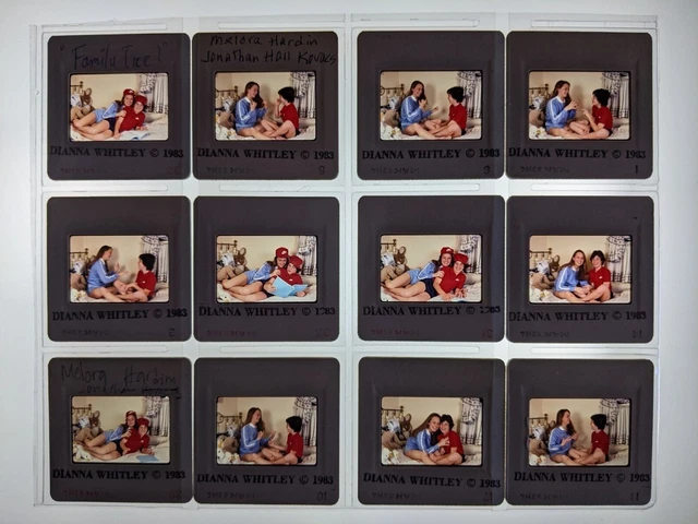 Dw12-405 Melora Hardin Actress Lot (12) 35Mm Orig Slide Via Dianna Whitley
