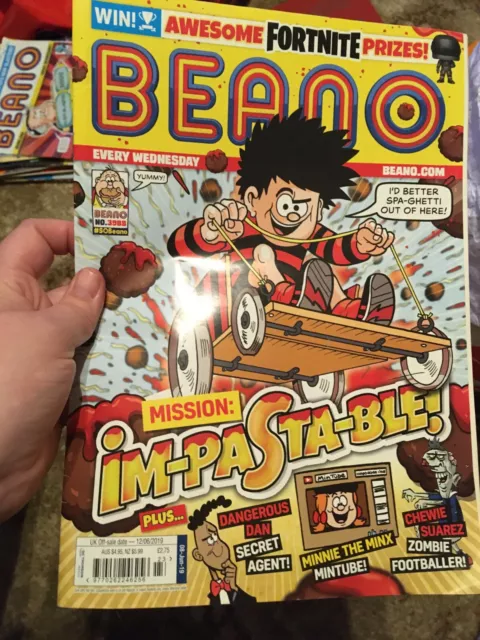 The Beano Comic Book 08th Junr 2019